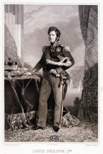 Retrato de Luis Felipe I, Rey de los Franceses de Unknown artist