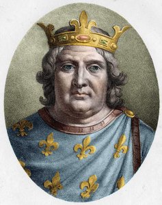 Retrato de Luis VI el Gordo (1081-1137), Rey de Francia de Unknown artist
