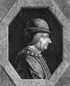 Retrato de Luis XI (1423 - 1483), Rey de Francia. de Unknown artist