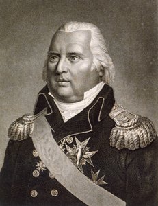 Retrato de Luis XVIII (1755 - 1824), Rey de Francia de Unknown artist