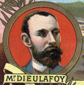 Retrato de Marcel Auguste Dieulafoy