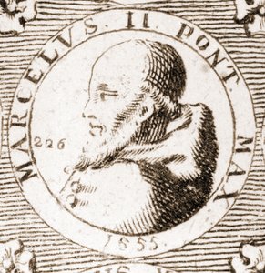 Retrato de Marcelo II (1501 - 1555) de Unknown artist