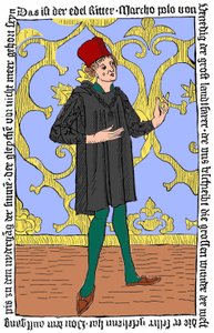 Retrato de Marco Polo (c. 1254 - 1324)
