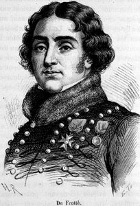 Retrato de Marie Pierre Louis, Conde De Frotté (1755-1800), jefe de la chouannerie normanda, fue fusilado por Bonaparte. de Unknown artist