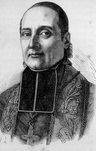 Retrato de Monseñor Sibour, prelado francés (1792 -1857)