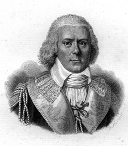 Retrato de Paul de Barras (1755-1829), político francés, grabado del siglo XIX de Unknown artist