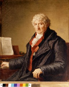 Retrato de Pierre Alexandre Monsigny (1729-1817), compositor francés. Pintura de 1812. Biblioteca de la Ópera de París de Unknown artist