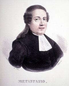 Retrato de Pierre Metastase (o Pietro Metastasio) (1698 - 1782) de Unknown artist