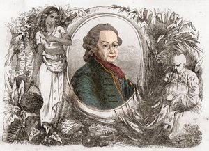 Retrato de Pierre Poivre (1719-1786), administrador colonial y agrónomo francés de Unknown artist