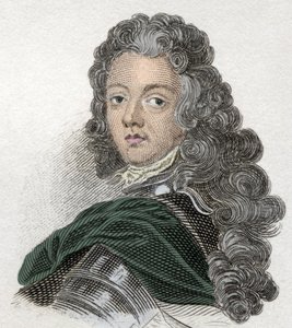 Retrato del Príncipe Eugenio de Saboya-Carignano (1663-1736), militar francés. Grabado del siglo XIX