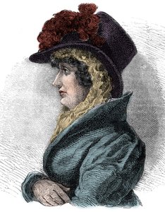 Retrato de la reina Carolina de Brunswick (1768-1821), esposa de Jorge IV, rey de Inglaterra - Carolina de Brunswick, reina de Gran Bretaña e Irlanda (1768-1821), consorte de Jorge IV