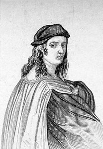 Retrato de Rafael (Raffaello Sanzio 1483 - 1520), pintor italiano. de Unknown artist