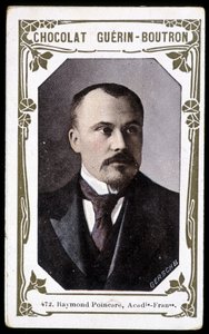 Retrato de Raymond Poincaré joven de Unknown artist