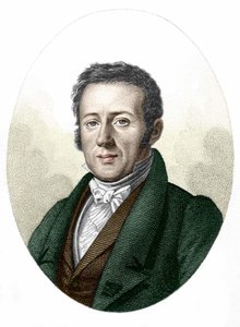Retrato de René Primrose Lesson (1794-1849), naturalista y biólogo. de Unknown artist