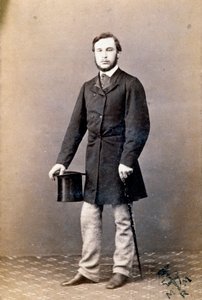 Retrato de Ricciotti Garibaldi (1847-1924), hijo del patriota italiano Giuseppe Garibaldi y su primera esposa Anita