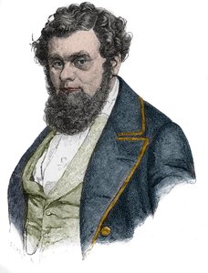 Retrato de Robert Blum (1807-1848), político, periodista, editor y poeta alemán de Unknown artist
