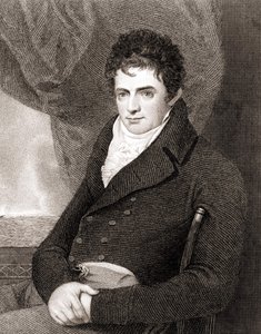 Retrato de Robert Fulton (1765 - 1815), mecánico naval estadounidense (Nautilus). de Unknown artist