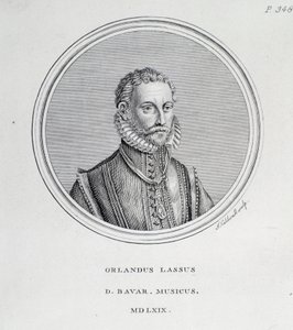 Retrato de Roland de Lassus (Orlando di Lasso)