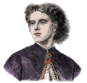 Retrato de Rosine Bloch (1844-1891) cantante mezzosoprano francesa de Unknown artist