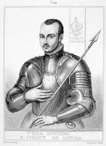 Retrato de San Ignacio de Loyola, Fundador de la Compañía de Jesús (1491-1556) de Unknown artist