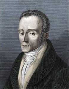 Retrato de Silvio Pellico, escritor italiano (1789-1854) de Unknown artist