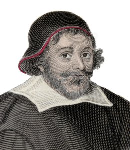 Retrato de Sir John Glanville el Joven (1586-1661), abogado y político inglés, representante del Parlamento de 1640. Grabado del siglo XIX.