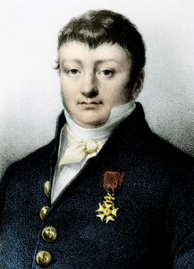 Retrato de Surcouf - grabado de Unknown artist