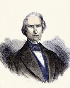 Retrato de Urbain Jean Joseph Le Verrier, matemático y astrónomo francés (1811-1877). Es el primer observador del planeta Neptuno. de Unknown artist