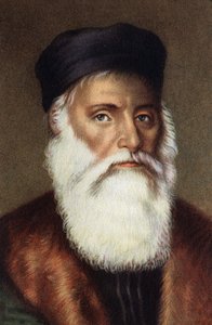 Retrato de Vasco de Gama Navegante portugués.