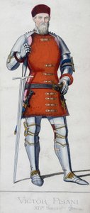 Retrato de Vittore Pisani. Almirante veneciano (1324 - 1380). de Unknown artist