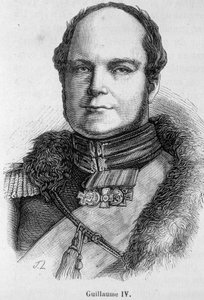 Retrato de Guillermo IV (1765 - 1837), Rey de Inglaterra e Irlanda de Unknown artist