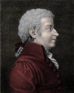 Retrato del joven Wolfgang Amadeus Mozart (1756-1791), compositor de Unknown artist