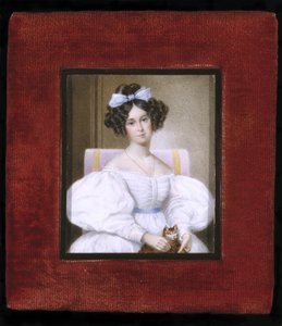 Retrato de una mujer, c.1830 de Unknown artist