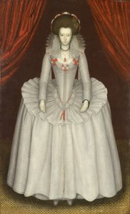 Retrato de una mujer, probablemente Ann Finch, Lady Twysden (1574-1638)