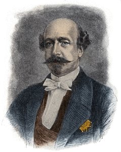 Retrato del financiero y político francés Charles de Morny, conocido como Conde de Morny (o Duque) (1811-1865) medio hermano de Napoleón III de Unknown artist
