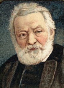 Retrato del escritor francés Victor Hugo (1802-1885)