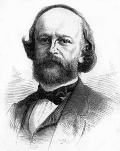 Retrato del escritor y hombre de letras francés Edouard Fournier (1819-1880)