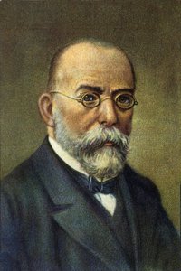 Retrato del médico alemán Robert Koch