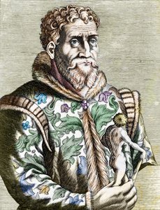 Retrato del pintor italiano Miguel Ángel Buonarroti conocido como Miguel Ángel de Unknown artist