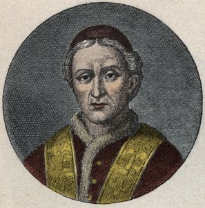 Retrato del Papa León XII (Leo, Leone) (1823-1829) de Unknown artist