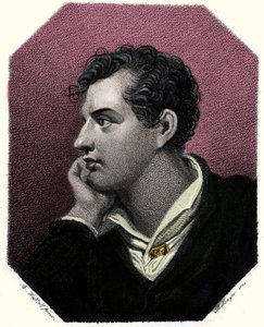 Retrato del poeta George Gordon Byron (1788-1824).