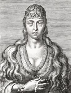 Princesa Juana de Portugal. Joana. Retrato.