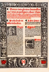Prólogo de "Blanquerna" de Ramón Llull, filósofo, teólogo y poeta catalán (1235-1315)