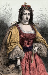 Retrato de Ana Estuardo (1665-1714), Reina de Inglaterra, Irlanda y Escocia
