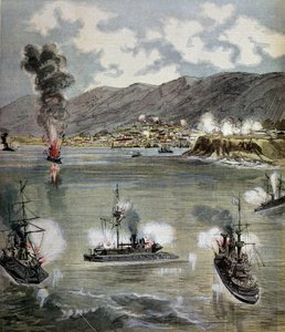 Revolución en Chile: el ataque a Valparaíso en 1891 de Unknown artist