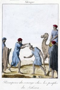 Recompensa por el valor entre los pueblos del Sahara