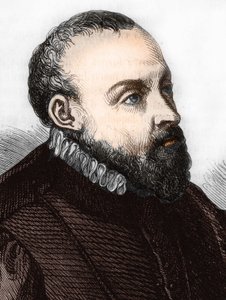 Roland de Lassus (Orlando di Lasso) 1532-1594 compositor franco-flamenco de Unknown artist