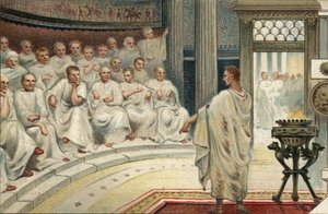 Sistema político romano: El Senado de Unknown artist