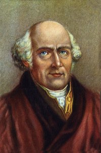Samuel Hahnemann, padre de la homeopatía. de Unknown Artist