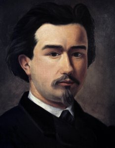 Autorretrato de Clément Ader (1841-1925), ingeniero e inventor francés, "Padre de la aviación". de Unknown artist